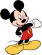 Mickey Mouse winking