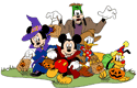 Mickey & Minnie Mouse, Goofy, Donald Duck, Pluto