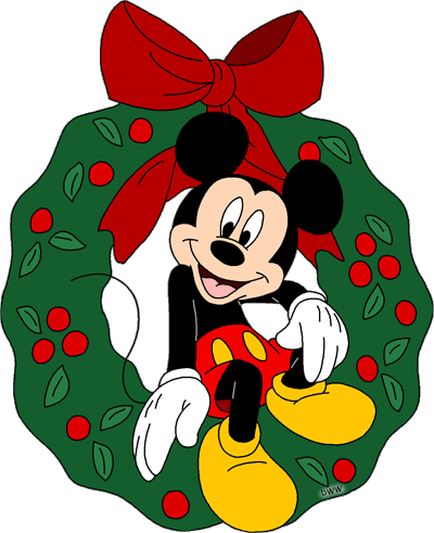 Mickey Mouse Christmas Clip Art 3
