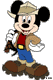Mickey Mouse the treasure hunter