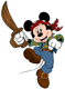 Pirate Mickey Mouse