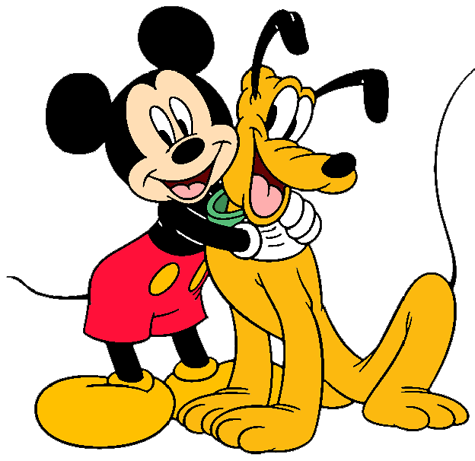 Mickey, Minnie and Pluto Clip Art 2 Disney Clip Art Galore