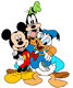 Mickey, Donald, Goofy