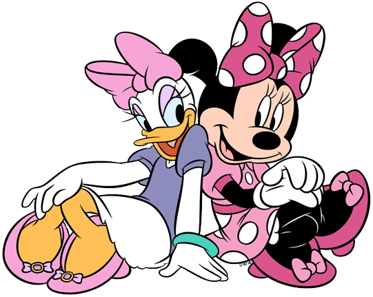 Minnie Mouse & Daisy Duck Clip Art | Disney Clip Art Galore