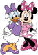 Minnie and Daisy posing