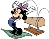 Gymnast Minnie Mouse