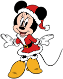 Minnie Mouse as Mrs. Claus