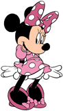 Cute Minnie Mouse posing
