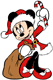 Minnie Mouse as Santa Claus
