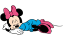 Minnie Mouse sleeping