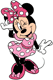 Minnie Mouse posing