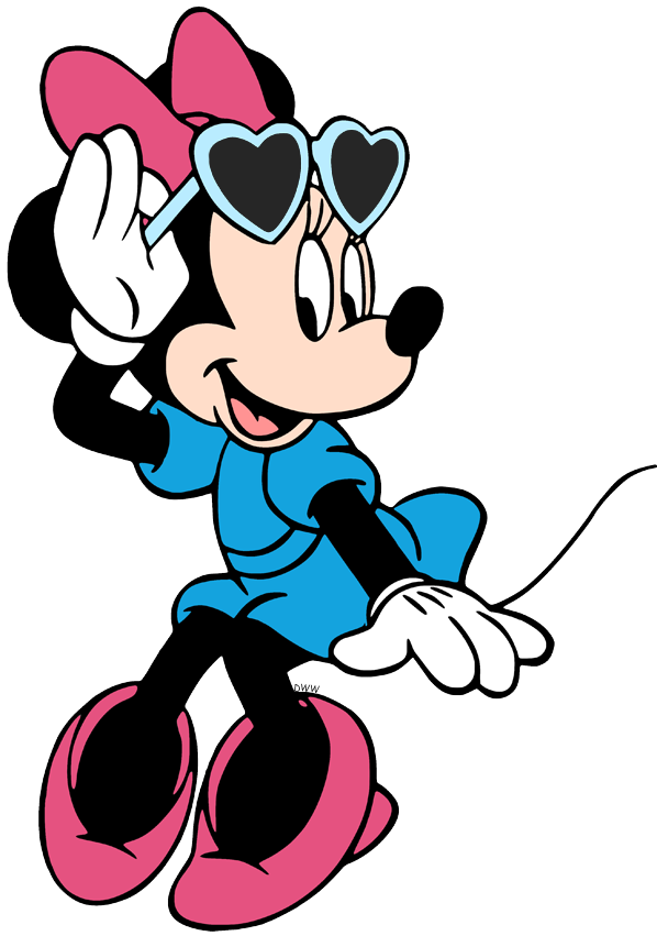 Minnie Mouse Clip Art 3  Minnie mouse cartoons, Minnie mouse