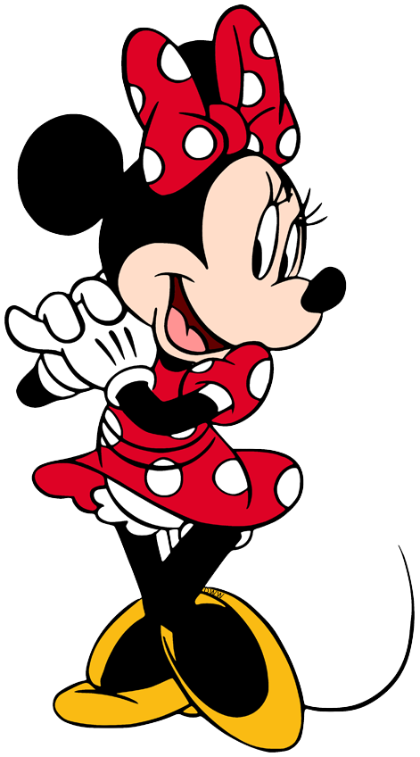 cartoon minnie mouse polka dot dress