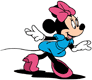 Minnie Mouse running