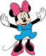 Minnie with arms wide open