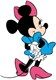 Minnie Mouse back view