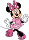Minnie Mouse walking