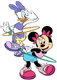 Minnie, Daisy hula hoop