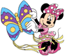 Minnie Mouse, butterfly kite