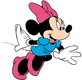 Minnie Mouse running