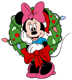 Minnie in wreath