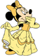 Minnie Mouse as Belle