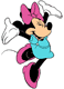 Minnie Mouse cheering