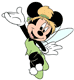 Minnie Mouse as Tinker Bell