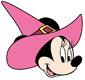 Minnie Mouse the witch
