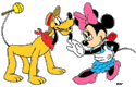 Minnie, Pluto dancing