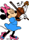 Playing violin