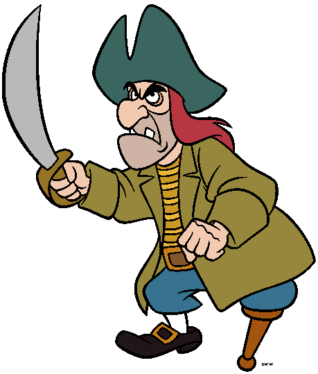 pan peter pirates pirate clip disneyclips disney 1953 sword