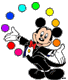 Mickey Mouse juggling