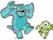 Mike, Sulley running