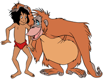 King Louie & Mowgli