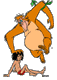 King Louie, Mowgli