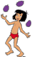 Mowgli juggling