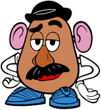 Grouchy Mr. Potato Head