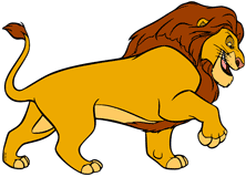 Mufasa smiling