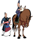 Fa Zhou, Mulan and Chi Fu