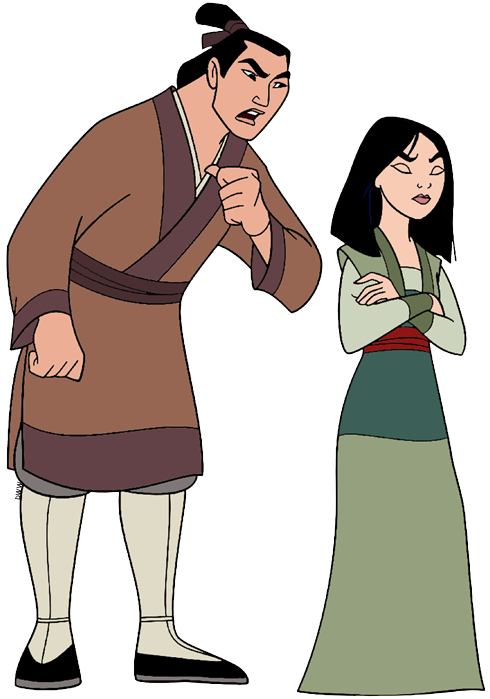 Mulan and Shang Clip Art | Disney Clip Art Galore