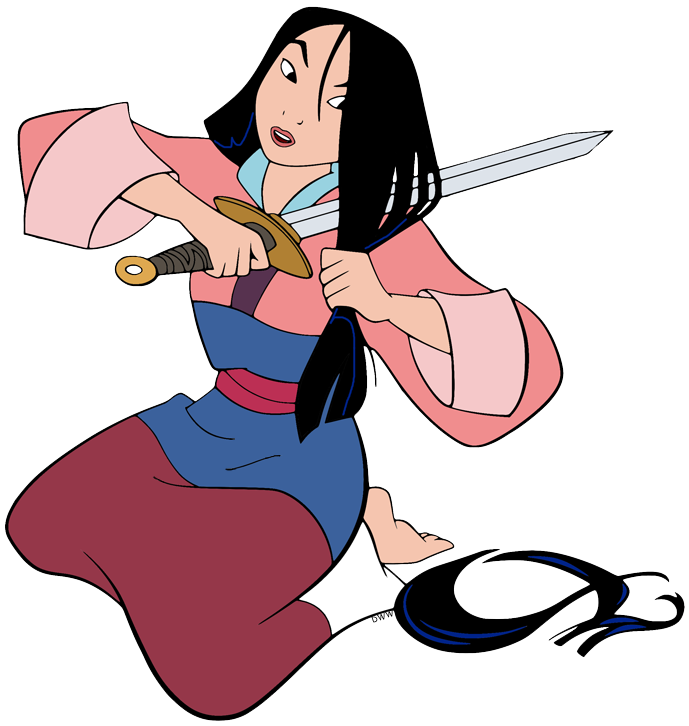 transparent images of Mulan. all-original. 
