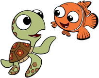Nemo and Squirt