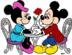 Mickey, Minnie romantic dinner