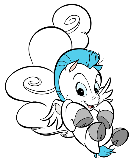 Baby pegasus deals hercules
