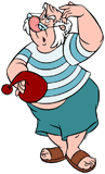 Mr. Smee with his hat off