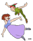 Peter Pan, Jane flying