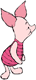 Piglet side view