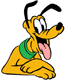 Pluto's happy face