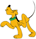 Pluto strutting